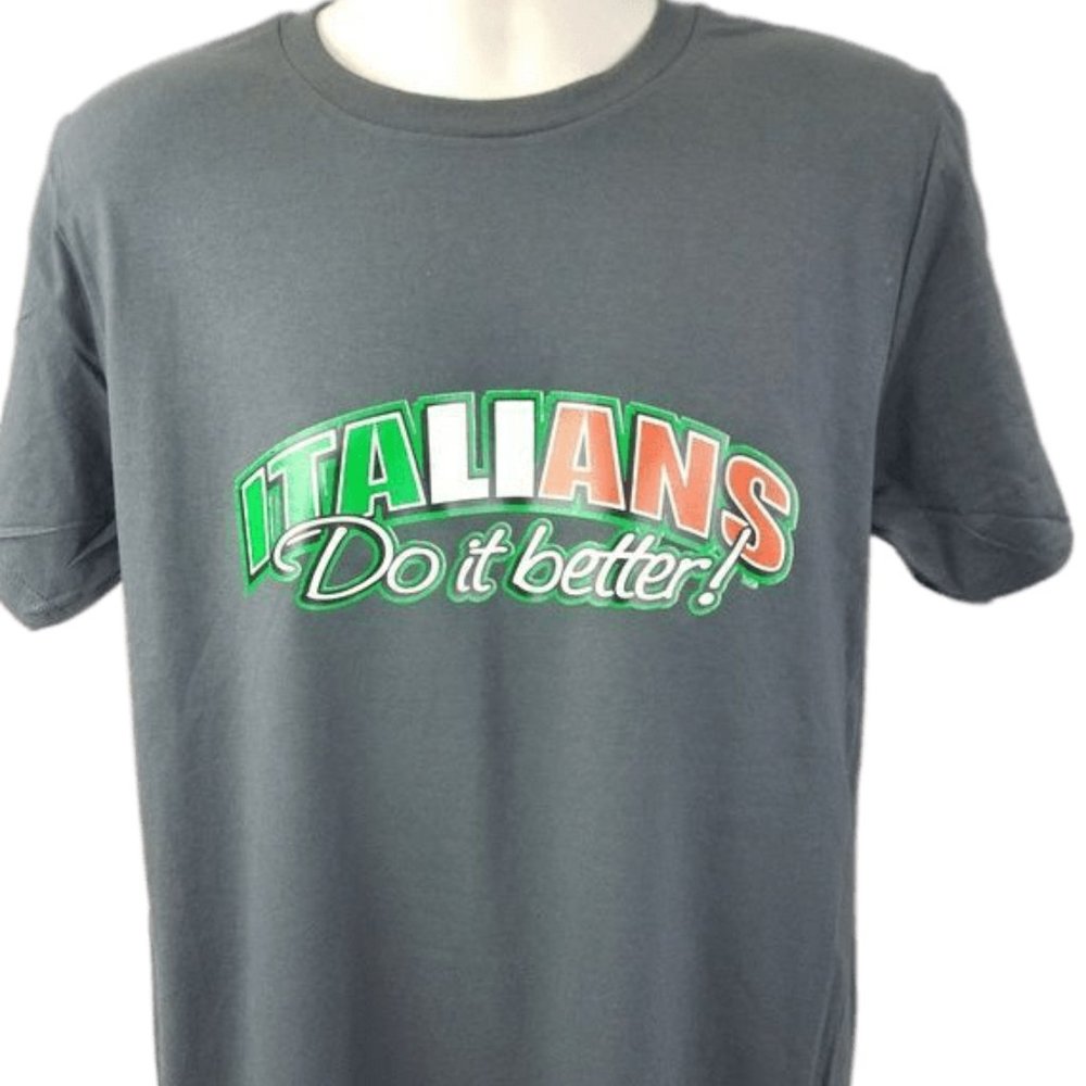 4 Italians Do It Better Unisex Graphic Shirt Funny Italian Italy Pride Rome